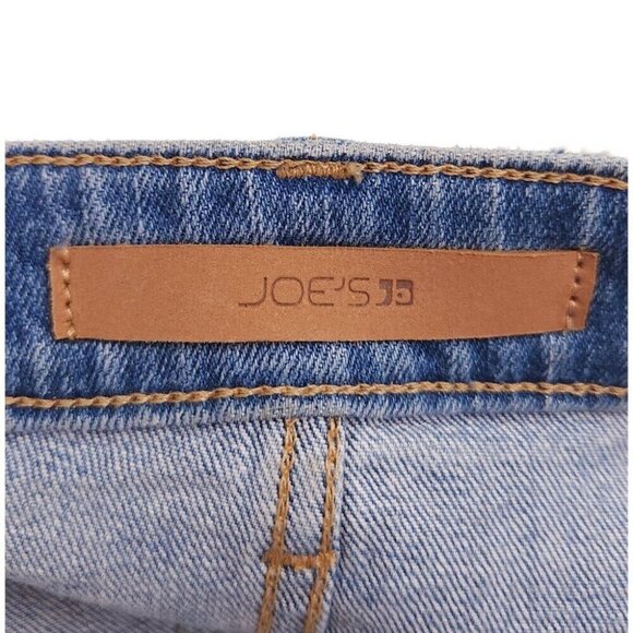 Joe's Jeans HR Smith Short 4" Cut Hem & Slit Jean Shorts in Cindy Blue NWT - Picture 11 of 14
